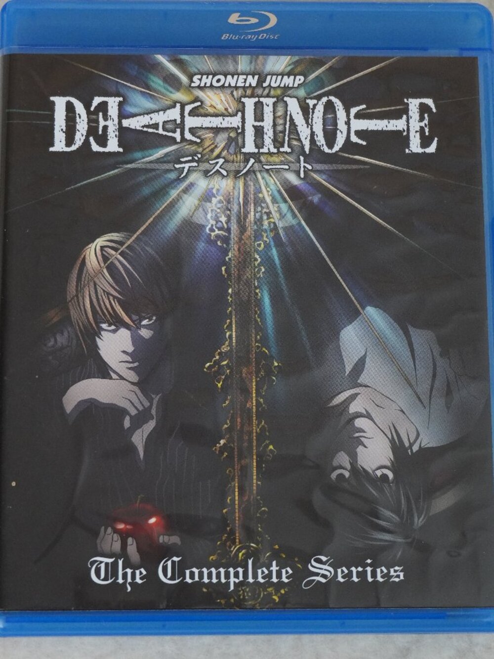 LNC Deathnote 5 disc Blu-ray The Complete Series Shonen Jump Anime Episodes 1-37